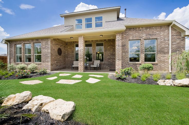 Entertain Outdoors Under The Expansive Texas Sized Covered Patio Coventry Homes In Stillwater Ranch San Antonio Backyard Buildings Texas Sized Covered Patio, Patio House San Antonio Tx