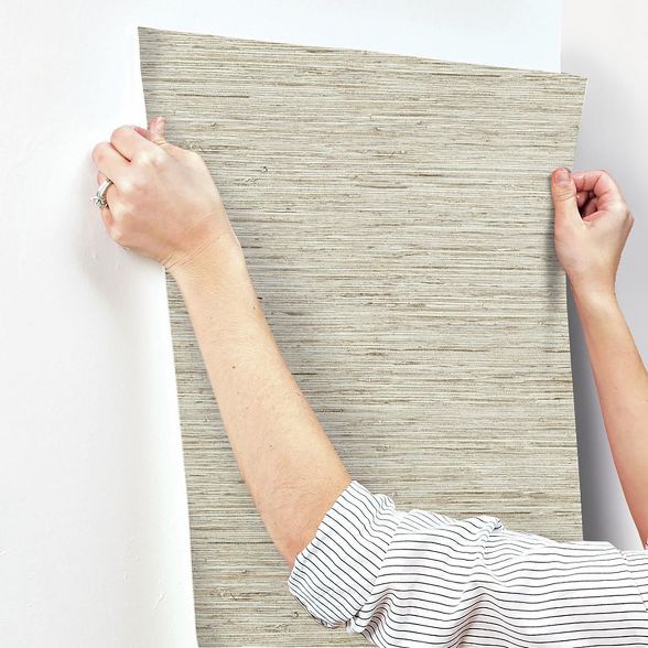 Roommates Rmk9031wp Grasscloth Peel Stick Wall Decor Peel Stick Wallpaper Roommate Decor Wall Wallpaper