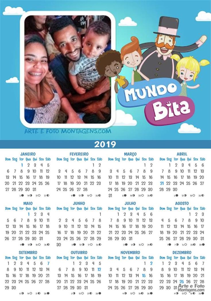 Foto Calendário Fotos, Calendário online, 1