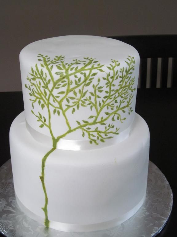 Hand Painted Tree D Hand Painted Tree D