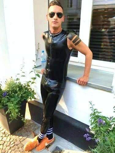 Stepdad petite gay latex