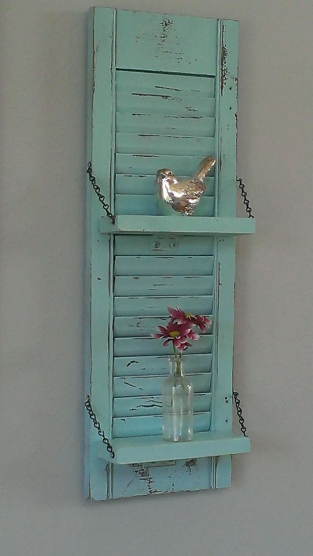 Aqua Wall Decor best 20+ shabby chic wall decor ideas on pinterest | shutter decor Aqua Wall Decor best 20+ shabby chic wall decor ideas on pinterest | shutter decor