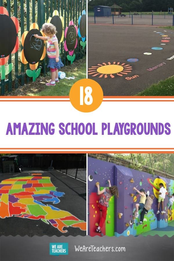 These 18 Awesome School Playgrounds Make Recess More Fun Than Ever In 2022 Playground Preschool Equipment School Playground Preschool, Game Ideas For Playgrounds