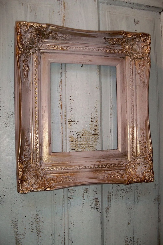 Gold Pink Shabby Chic Furniture Decor Vintage Frames Furniture Shabby Chic Decor Vintage, Rose Gold Shabby Chic Mirror