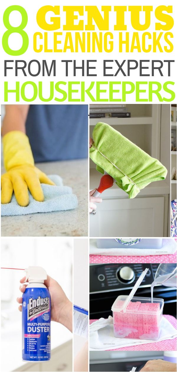 Cleaning hacks to get a clean home. These beyond genius cleaning hacks from expe...