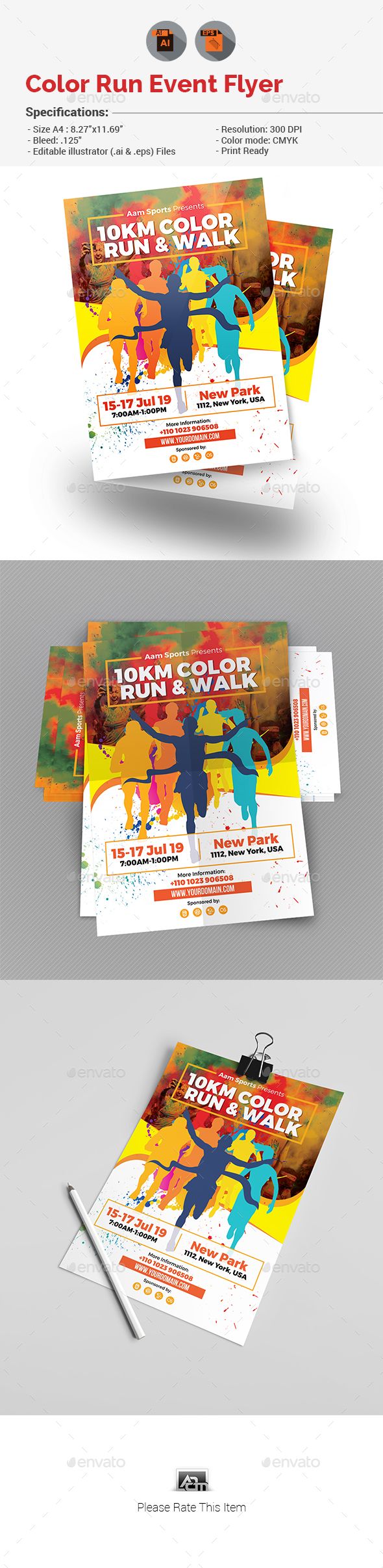 walk a thon flyer template