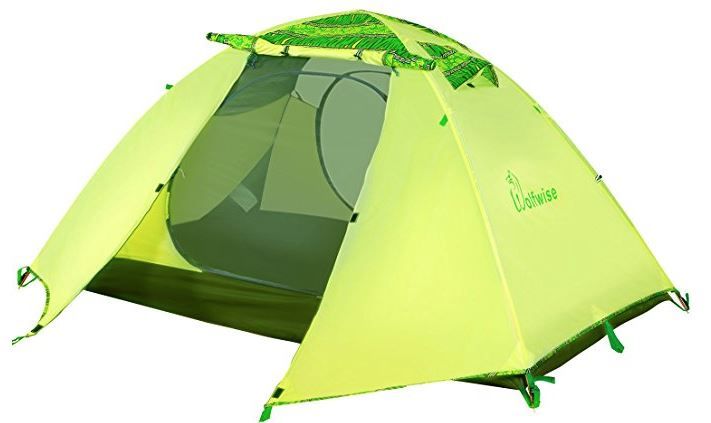 The WolfWise 2 Person Lightweight small 2 person backpacking tent