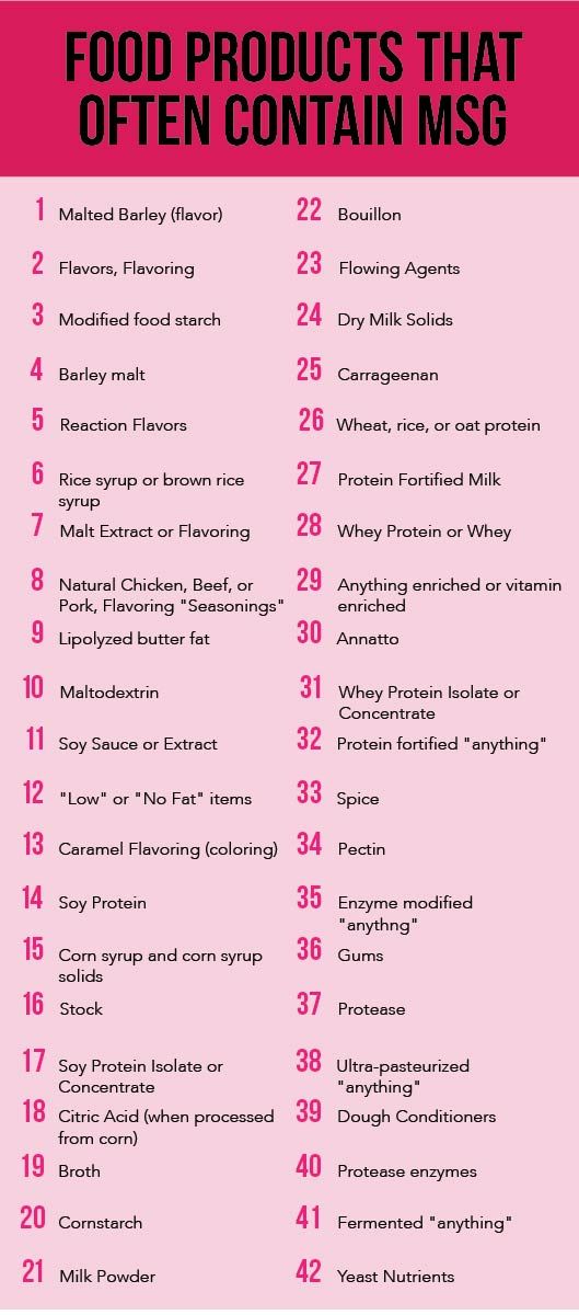 Foods That Contain Msg Naturally Foods That Contain Msg Naturally