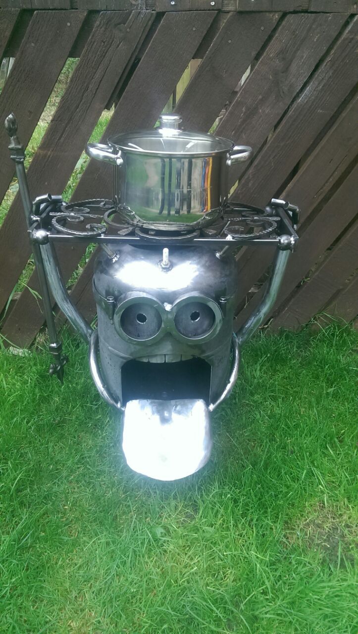 My husbands minion...made for fun....but can make to sell. He can make My husbands minion...made for fun....but can make to sell. He can make