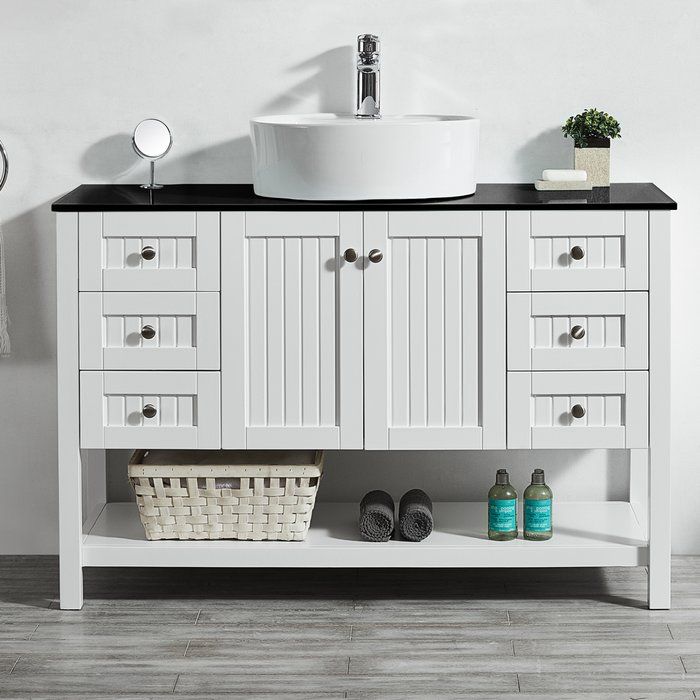 Traditional Charm Meets Contemporary Flair With The Modena Collection This Show Farmhouse Style Bathroom Vanity 48 Inch Single - 48 Inch Farm Style Bathroom Vanity Traditional Charm Meets Contemporary Flair With The Modena Collection This Show Farmhouse Style Bathroom Vanity 48 Inch Single - 48 Inch Farm Style Bathroom Vanity