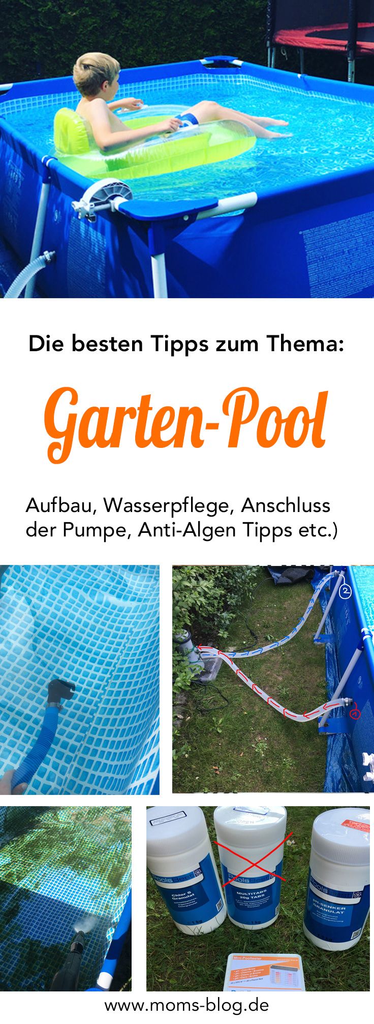 Ihr denkt darüber nach, einen kleinen Pool (z.B. von Intex / Aldi) für eure Ki...
