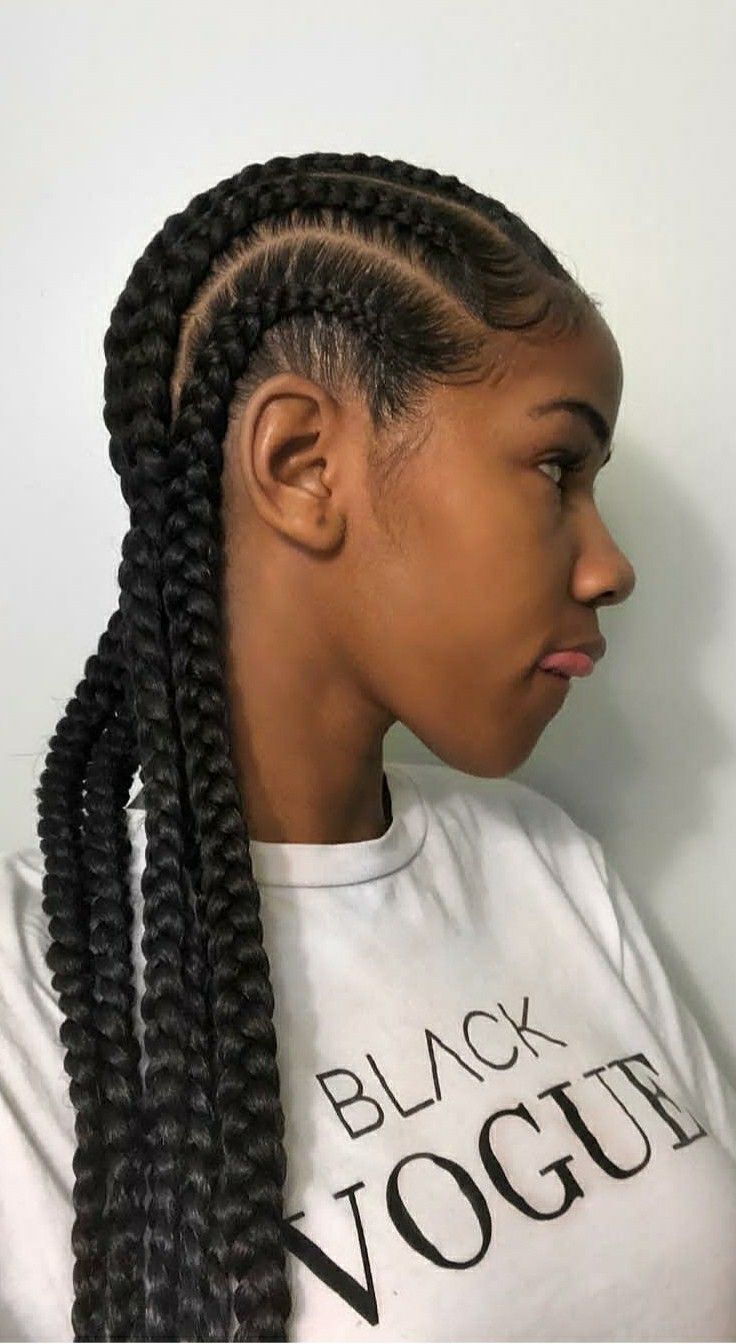 Pin by Shayla on CORNROW QUEEN | Hair styles, Feed in braids hairstyles