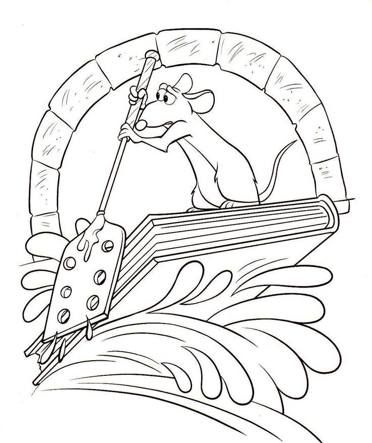 Download Ratatouille for kids - Ratatouille Coloring Pages for Kids - Just Color Kids : Coloring Pages ...