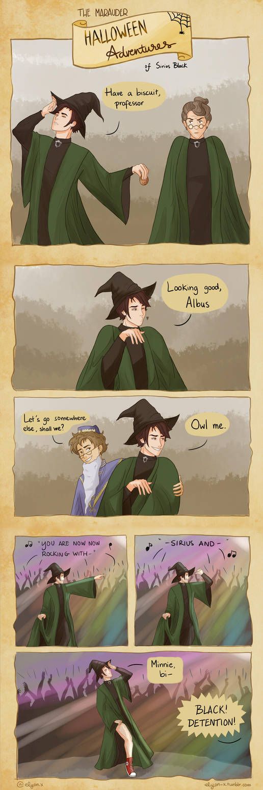 The Marauder Halloween Adventures of Sirius Black by Linndsey | Harry