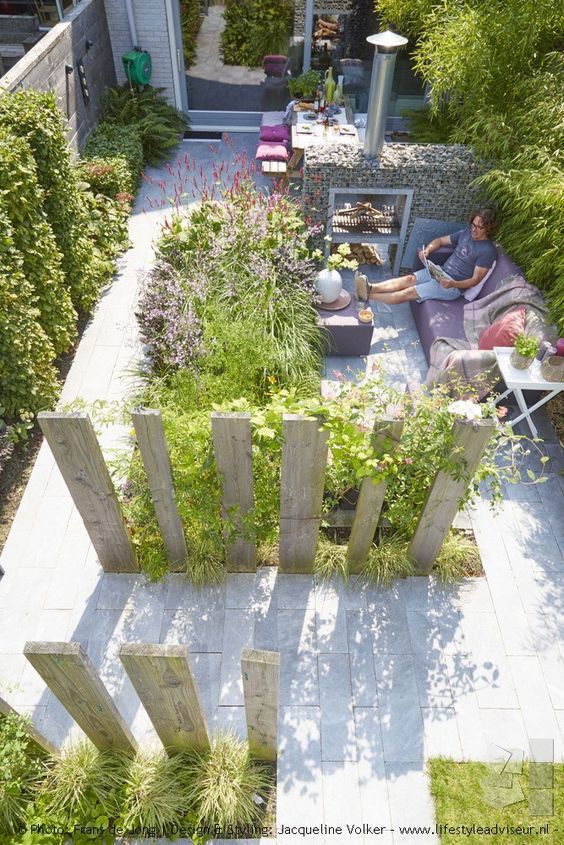 Beautiful little courtyard space. I like the way i…
Beautiful little courtyard space. I like the way it’s broken up so there’s a little seating area separated from the thoroughfare and the dining area. I also love the different sized posts as an open fence- they’d be great for growing seasonal beans…
Beautiful little courtyard space. I like the way i…
Beautiful little courtyard space. I like the way it’s broken up so there’s a little seating area separated from the thoroughfare and the dining area. I also love the different sized posts as an open fence- they’d be great for growing seasonal beans…