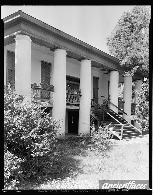 Judge W.H. Hurt house & office, Tuskegee vic., Macon