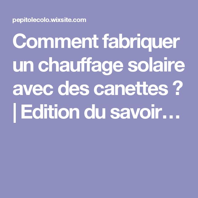 15 best tricotin images on Pinterest Solar powered heater - construire sa maison soi meme combien sa coute 15 best tricotin images on Pinterest Solar powered heater - construire sa maison soi meme combien sa coute