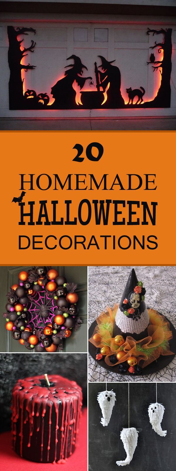 20 Super Cool Homemade Halloween Decorations 20 Super Cool Homemade Halloween Decorations