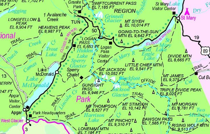 Scariest drives: Going-to-the-Sun Road – Glacier National Park, Montana