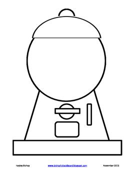 Gumball Machine Graphing | Gumball machine, Gumball, Gumball machine craft