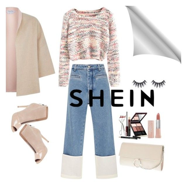 Shein By Tarsinderia On Polyvore Featuring Maxmara Loewe Guess Kevyn Aucoin Maybelline And Shein Clothes Design Fashion Perfect Clothing