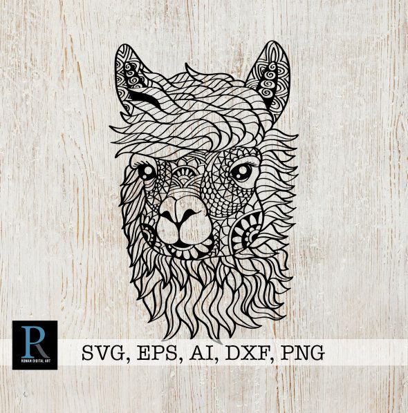 Download Mandala Svg Zentangle Svg 3d Layered Llama Svg Silhouette Svg Cricut Svg Animal Svg Drawing Illustration Art Collectibles Kromasol Com