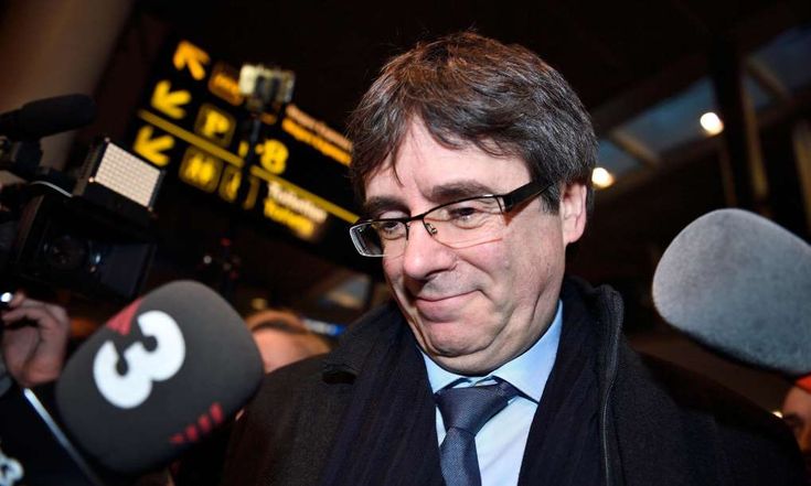 SPAIN - Carles Puigdemont: Court rejects new bid to arrest Catalan ex-president - January 22, 2018. Spain’s supreme court has rejected a request from prosecutors to reactivate the international arrest warrant for Carles Puigdemont after the deposed Catalan president flew to Denmark from Belgium to speak at a conference on Monday.