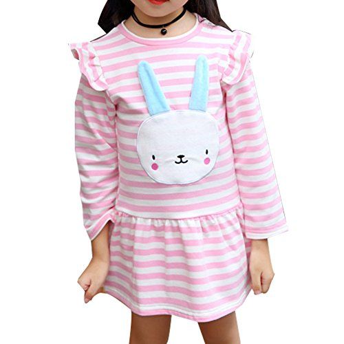 Sunny Fashion Girls Dress Flutter Sleeve Birds Print Princess Sundress Size 7-14