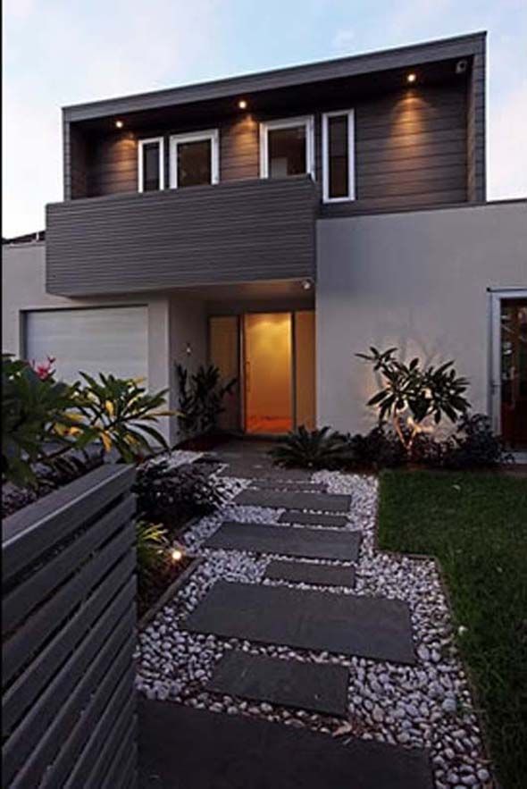 Modern Landscape Design Front Of House Part - 17: Maybe Front Yard Contemporary Garden Patio Living Home Decor Gardens Plants Flowers Diy Outdoor House Modern Inspiration Pool Fountain Design Designs