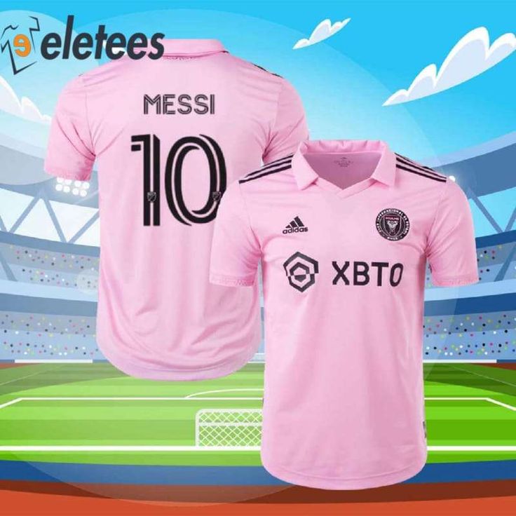 Inter Miami CF 2023 Home Jersey Lionel Messi | Lionel messi, Messi, Lionel