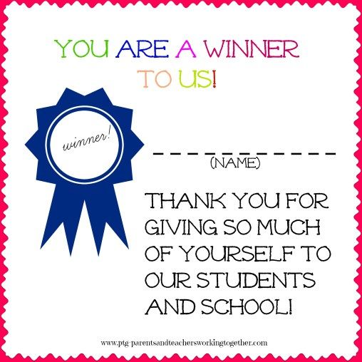 lunch certificate