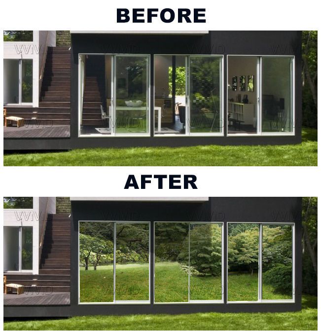 V 3ft X 2 5ft Silver One Way Mirror Static Cling Window Film V 3ft X 2 5ft Silver One Way Mirror Static Cling Window Film For The Hubby Pinterest Privacy Home Security Tips And Door