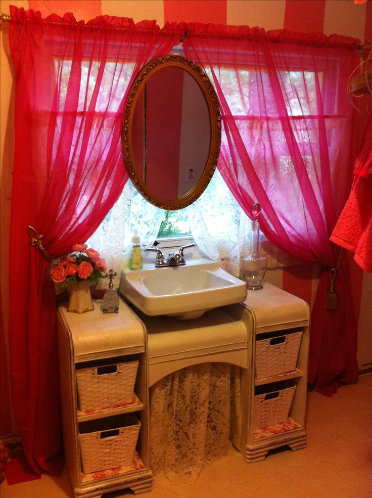 Revamped Waterfall Makeup Table Turned Into Revamped Waterfall Makeup Table Turned Into