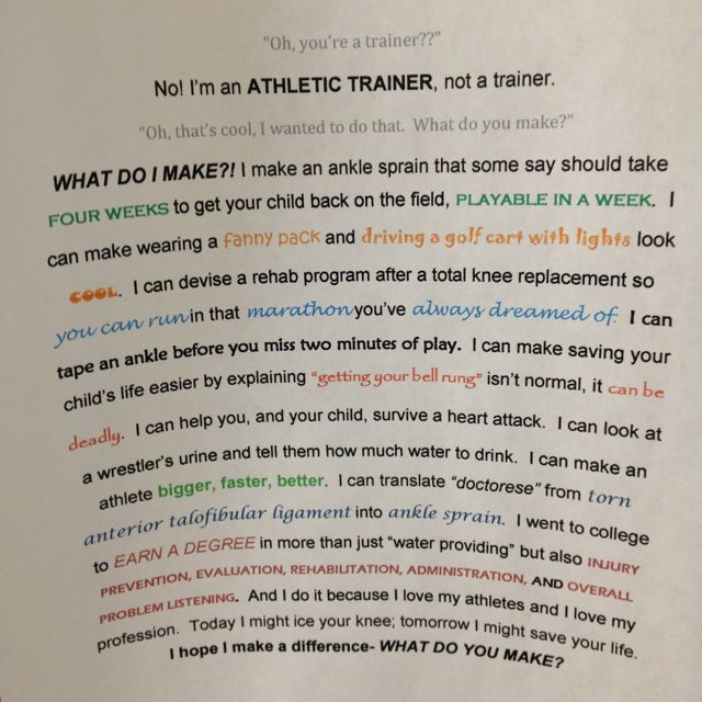 41 best Athletic Training images on Pinterest Athletic trainer - athletic training resume 41 best Athletic Training images on Pinterest Athletic trainer - athletic training resume