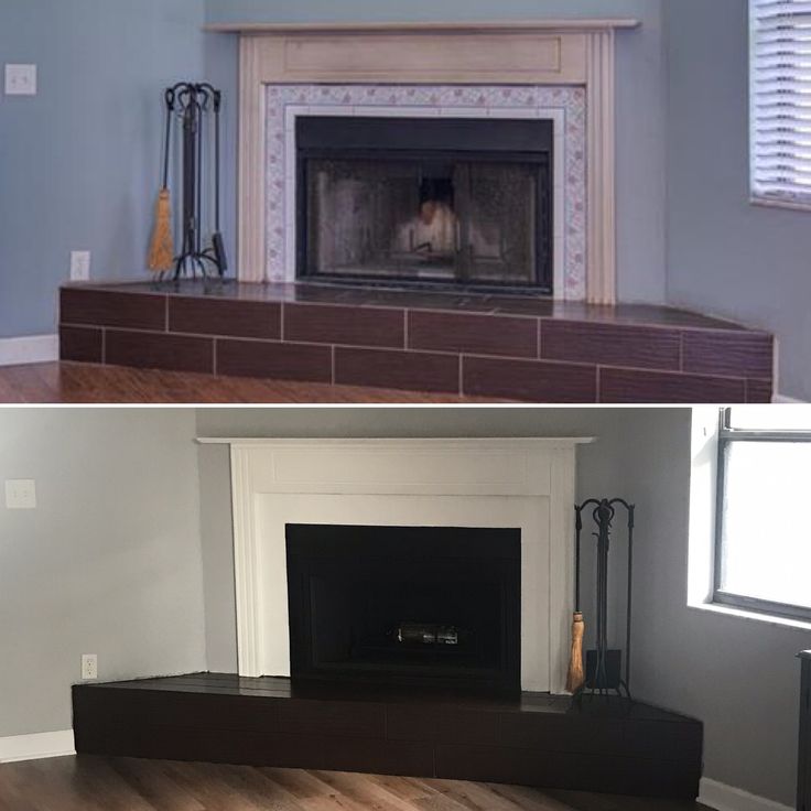 Diy Fireplace Makeover Rust Oleum High Heat Spray Paint For Inside And Surround American Decor Diy Fireplace Makeover Diy Fireplace High Heat Spray Paint