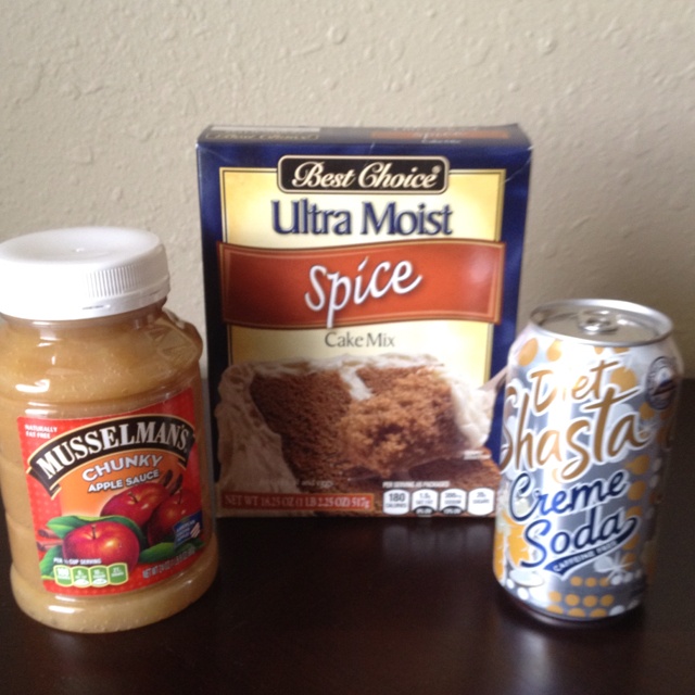 Banana Applesauce Bread Made With Cake Mix And Sour Cream Banana Applesauce Bread Made With Cake Mix And Sour Cream