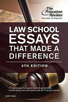 Law school essays that made a difference