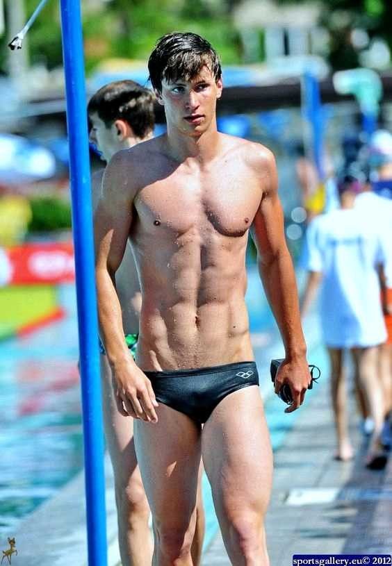 Pool twink public glasses