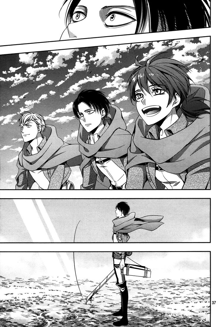 Attack On Titan No Regrets Manga A Choice With No Regrets :: Chapter 8 :: A Choice | Anime wall art
