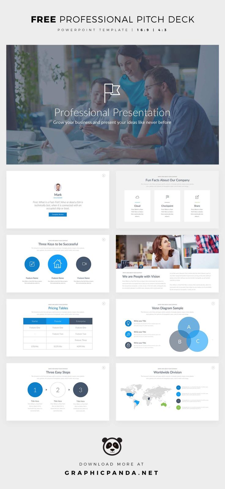 19 best free powerpoint templates images on pinterest | business 19 best free powerpoint templates images on pinterest | business, Presentation templates