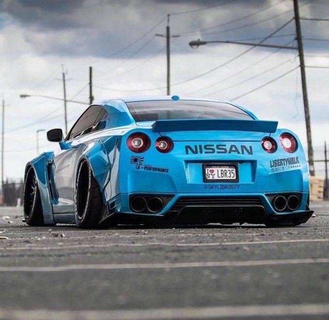 Liberty Walk Nissan GT-R Nissan gtr, Gtr, Nissan gt
