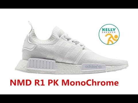 Best Replica UA NMD R1 PK Mono Chrome White | Kelly\u0027s UA NMD R1 MonoChro. Nmd R1Adidas ...