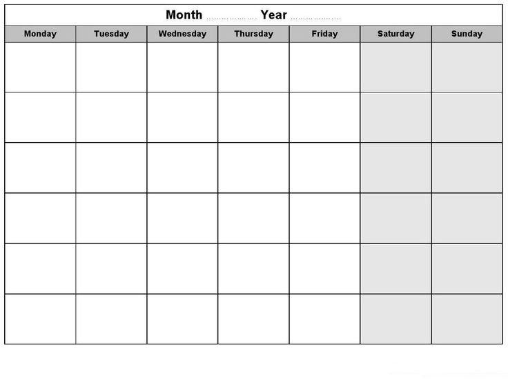 54 best Calendar images on Pinterest Monthly calendars, Monthly - printable weekly calendar 54 best Calendar images on Pinterest Monthly calendars, Monthly - printable weekly calendar