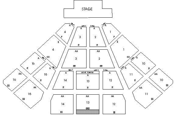 Timberwolf Amphitheater seating chart | Seating charts, Spirit song, Chart