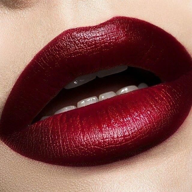 Pin By Shweta Mishra On Lipstick Shades Dark Red Lips Beautiful