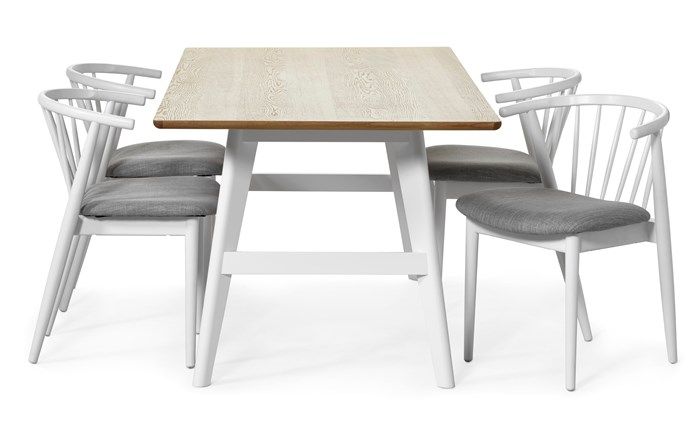 Pin på No 4 Kitchen Nicole Matbord med 4 stolar Rut | Mio i 2020 | Stolar, Idéer