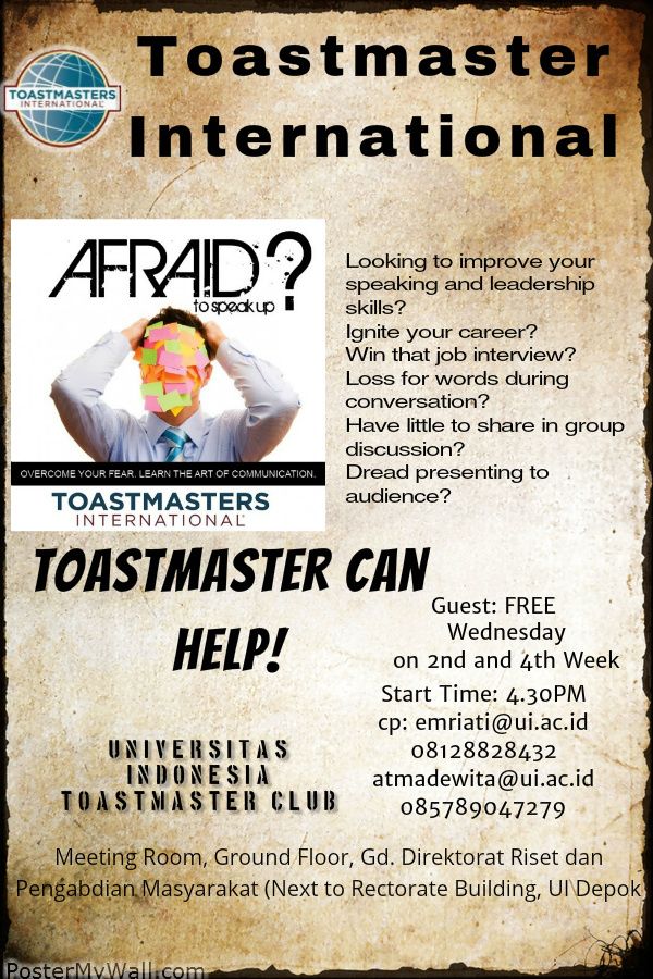 39 best ui toastmasters club publication images on making club flyers