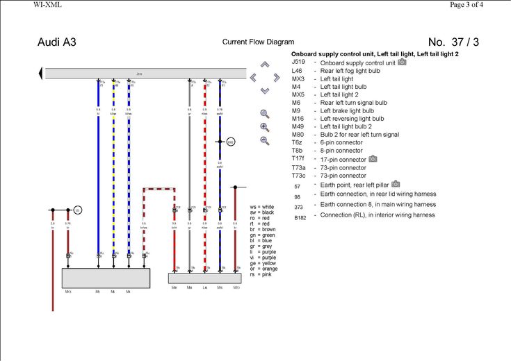 New Vw Golf Mk5 Rear Light Wiring Diagram With Images