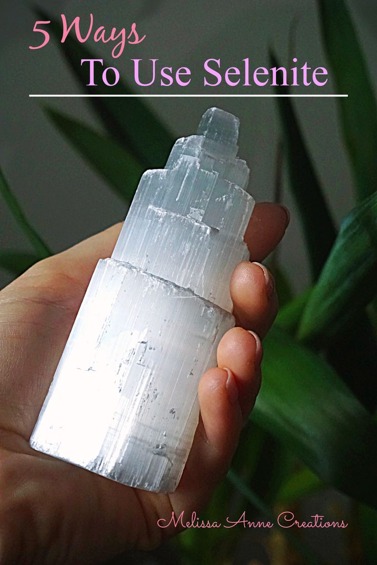 5 Ways To Use Selenite | Chakra healing crystals, Crystals healing properties, Crystals healing grids