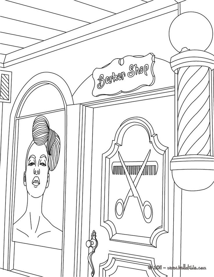 Printable Beauty Salon Coloring - 8bc1fae2e94af9a9b2e7d6c8a47e366e